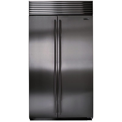 Sub-Zero ICBBI42S/S/TH Integrated Side by Side Fridge Freezer, Stainless Steel Sub-Zero ICBBI42S/S/TH Integrated Side by Side Fridge Freezer, Stainless Steel